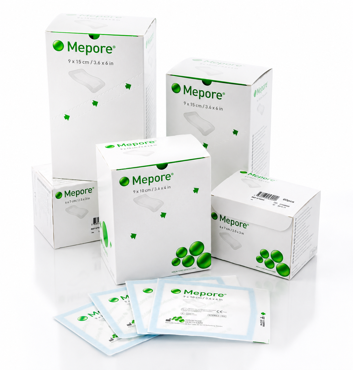 Mepore Self-Adhesive Absorbent Dressing